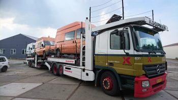 camion voor export aanbieden